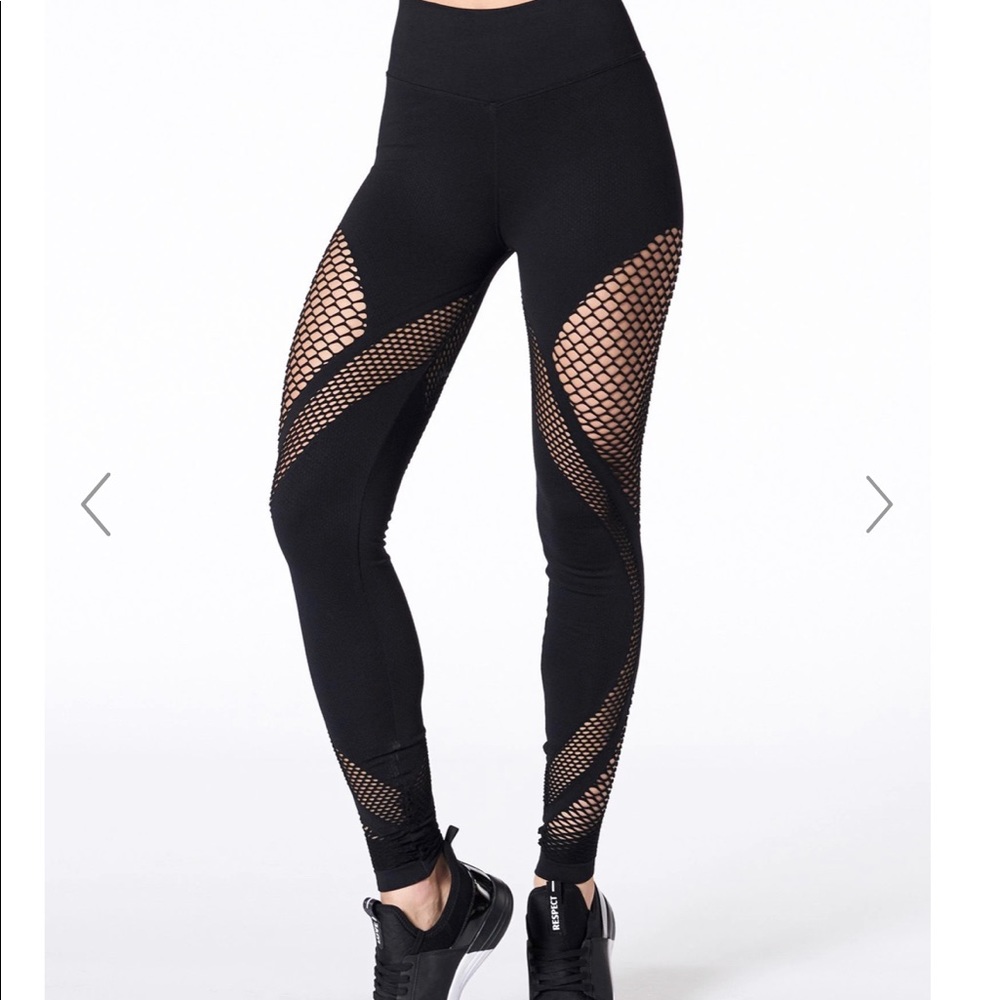 NUX All Net Black Leggings